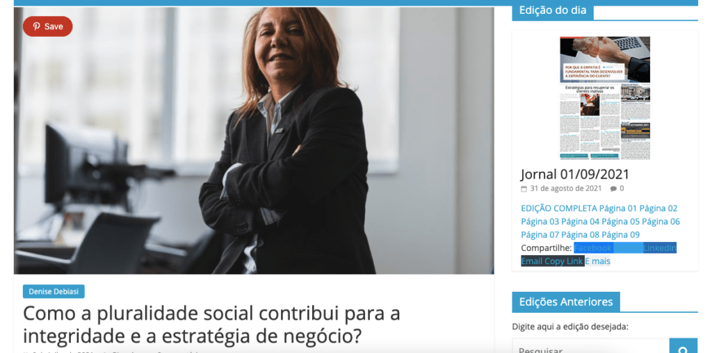 Como a pluralidade social contribui para a integridade e a estratégia de negócio?