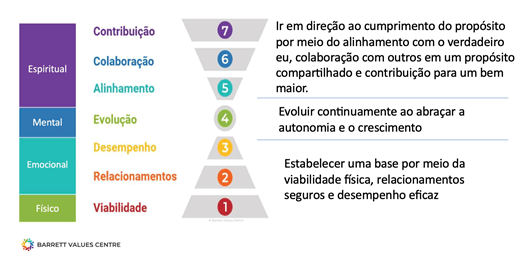 Cultura organizacional – “Os sete níveis de consciência”