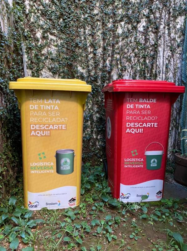 Tintas Coral cria programa de recompensa para reciclagem de embalagens